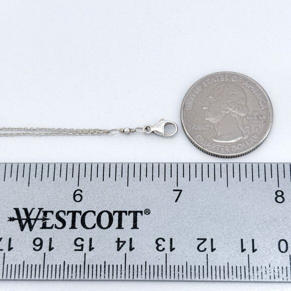 Vintage Sterling Silver 925 Infinity Symbol Bracelet 6"-7" - Picture 2 of 4